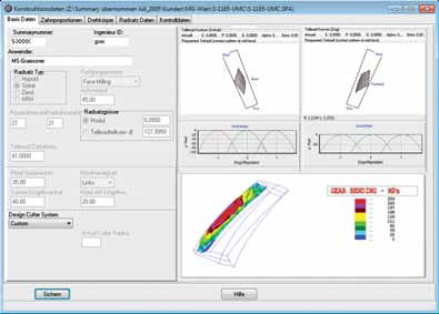 gleason software berechnung getriebe