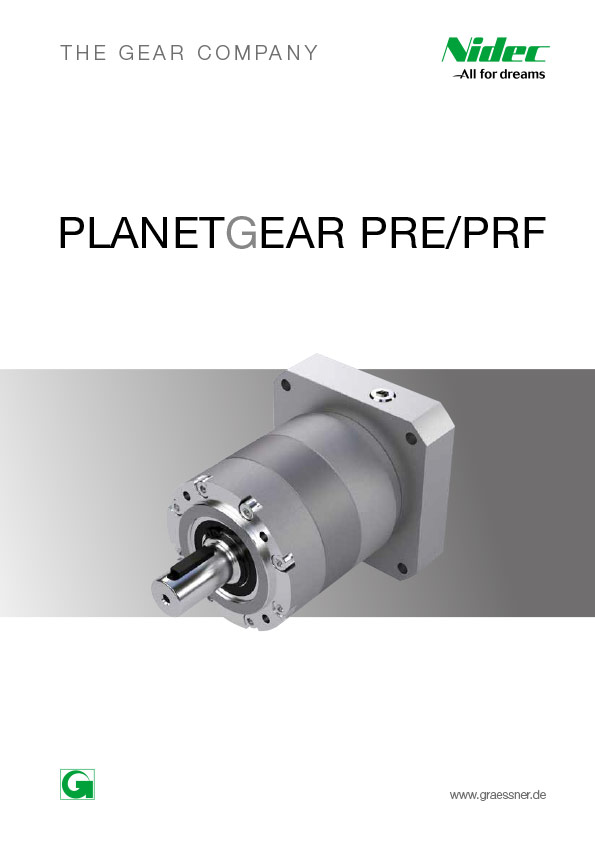 PlanetGear PRE/PRF (de/en)